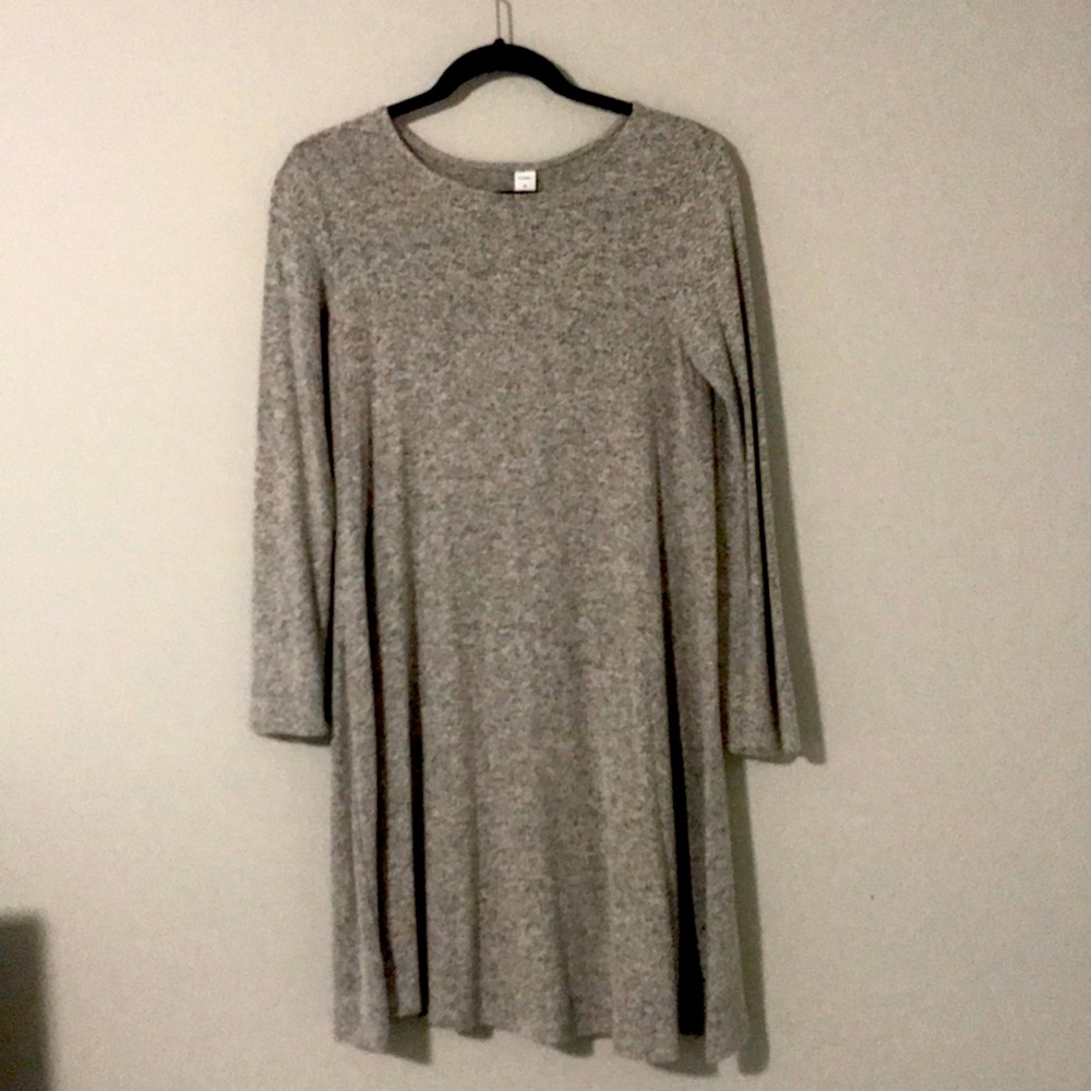 Gray Old Navy swing dress